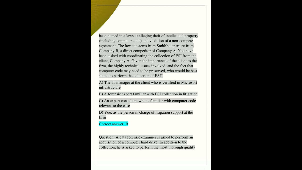 ACEDS Test Questions And Answers 95 Questions with 100 Correct Answers Verified Latest Update