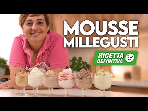 MOUSSE ALL TASTES Easy Recipe - Homemade by Benedetta