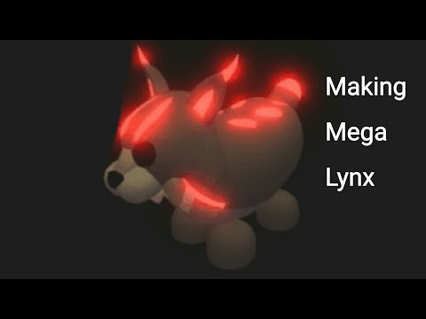 Making Mega Neon Lynx in Adopt Me