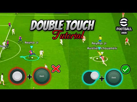 Double Touch Full Tutorial – Timing, Shooting, and Pro-Level Tips ✨ eFootball 2025 🎮