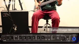 Video thumbnail for 【デジマートNew Gear Showcase】Gallien Krueger / MB115 II by digimartnet