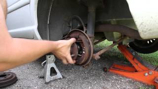 Neon Rear Wheel Bearing Replacement