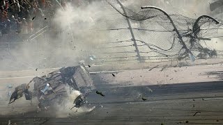 NASCAR 2015 Coke Zero 400 @ Daytona Finish - Austin Dillon Huge Crash [Live]