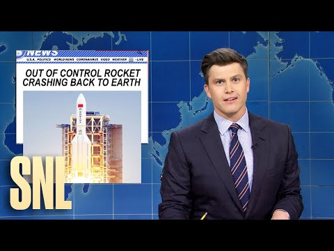 Weekend Update: Rocket Crashes to Earth - SNL