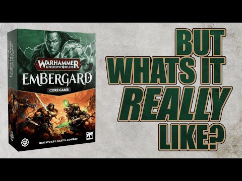 Our FIRST impressions after playing Warhammer Underworlds Embergard!