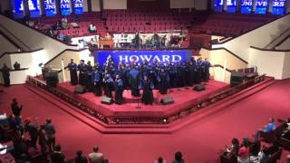 Howard Gospel Choir - "Ain't Gonna Let Nobody"