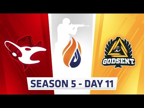 ECS Season 5 Day 11 - Mousesports vs Godsent - Cobblestone
