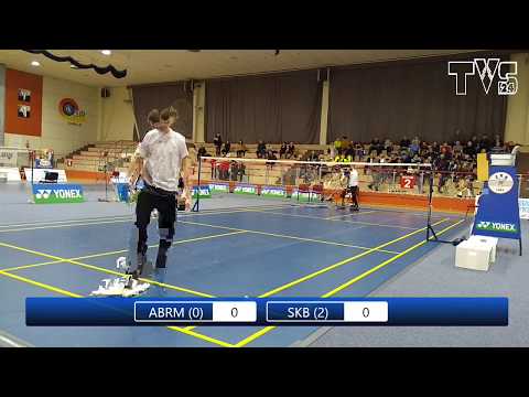 Badminton. Mateusz Świerczyński - Mateusz Dubowski