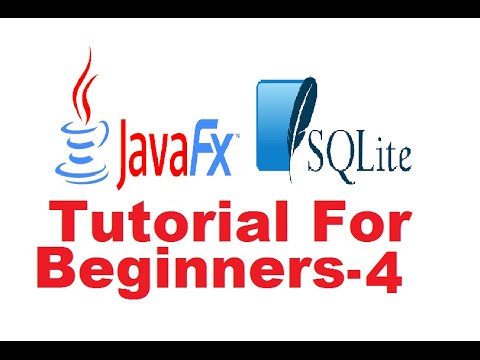 JavaFx Sqlite Database Tutorial 4 - JavaFX Send Parameter From One Windows to Another
