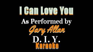 Gary Allan - I Can Love You (BV)