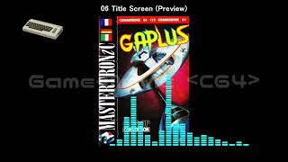 (C64)Gaplus-Soundtrack
