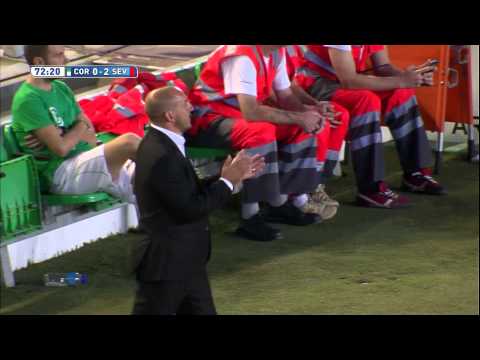 Goal of M'Bia (0-2) Córdoba CF - Sevilla FC - HD
