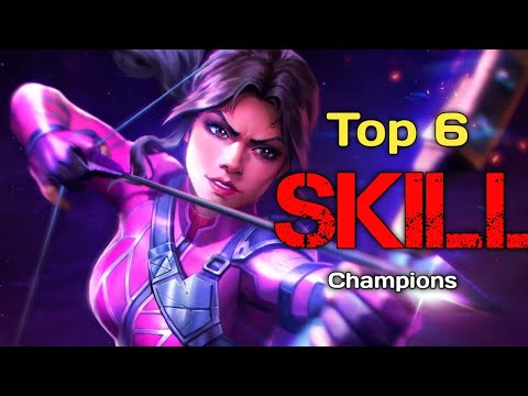 MCOC Top 6 Skill Champions 2025 | Marvel Contest of Champions | Best Champions