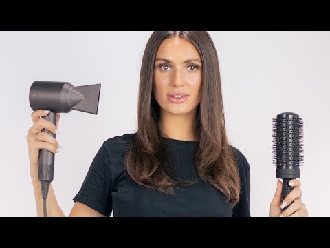 Part of a video titled Smooth Round Brush Blowout for Beginners - YouTube