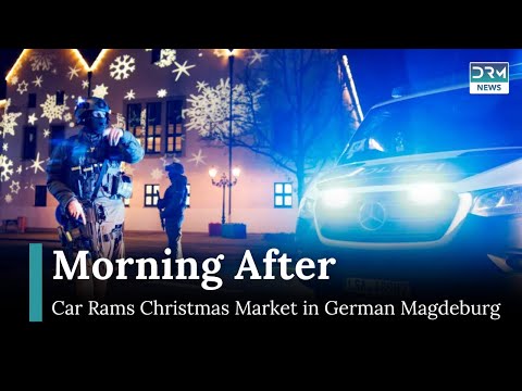 Car Plows into Christmas Market in Magdeburg, Leaving 2 Dead and Dozens Injured | AB1G