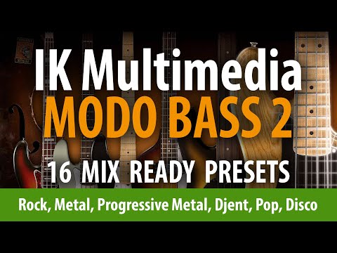 IK Multimedia MODO BASS 2 "Mix Ready Presets"