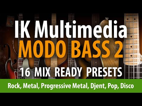 IK Multimedia MODO BASS 2 "Mix Ready Presets"