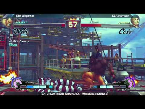 SSF4: STA Willpower vs SBA Harrison - Saturday Night Snapback 6.2