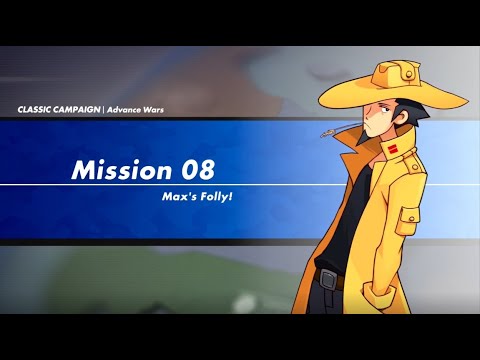 Advance Wars 1+2: Reboot Camp - AW1 Campaign - Mission 8: Max’s Folly! (Rank S, Score: 300)