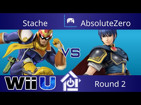Typo @ The Lab 4/13/17 - Stache (Captain Falcon) vs AbsoluteZero (Marth) - Smash 4 Round 2