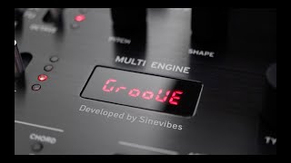 Video thumbnail for KORG Groove by Sinevibes - multitimbral bass & drum machine by Sinevibes
