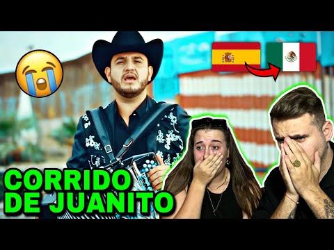 Spaniards react to the ballad of Juanito 🇲🇽 @calibre50andaluz 😭 **we got emotional**