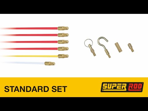 Super Rod Standard Set - Cable Rods