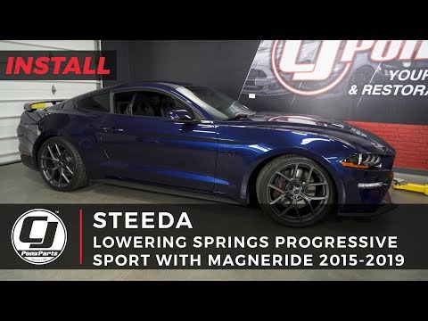2018-2023 Mustang Install: Steeda MagneRide Progressive Sport Lowering Springs