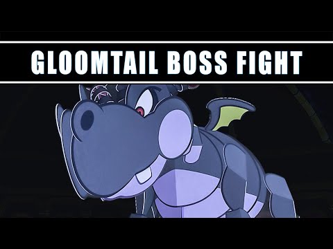 Paper Mario The Thousand Year Door Gloomtail Boss Fight - How to Beat Gloomtail - Nintendo Switch