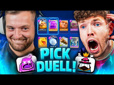 🤣😱RAGE BAIT hoch 10! - Er verzweifelt MAßLOS! | CLash Royale F2Pass Pick Duell!
