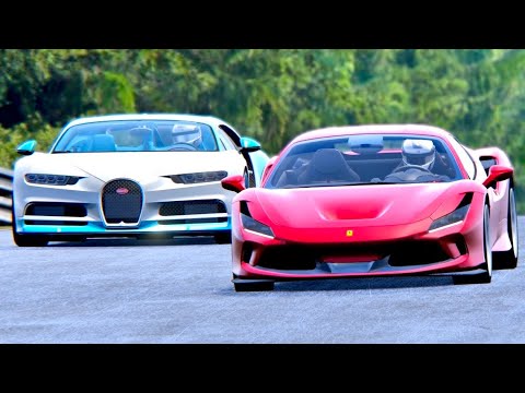 Ferrari F8 Tributo vs Bugatti Chiron - Nordschleife