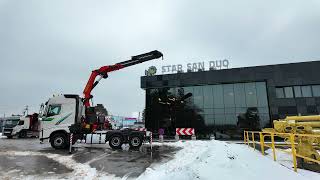 Volvo FH 500 6x4 PALFINGER PK 40002 EH Crane Winch tegljač | Slika 4 - Autoline