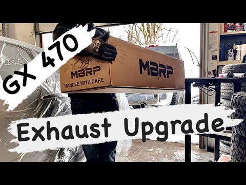 4runner MBRP Catback Exhaust for Lexus GX 470 - Unbox, Install, Sound Clip