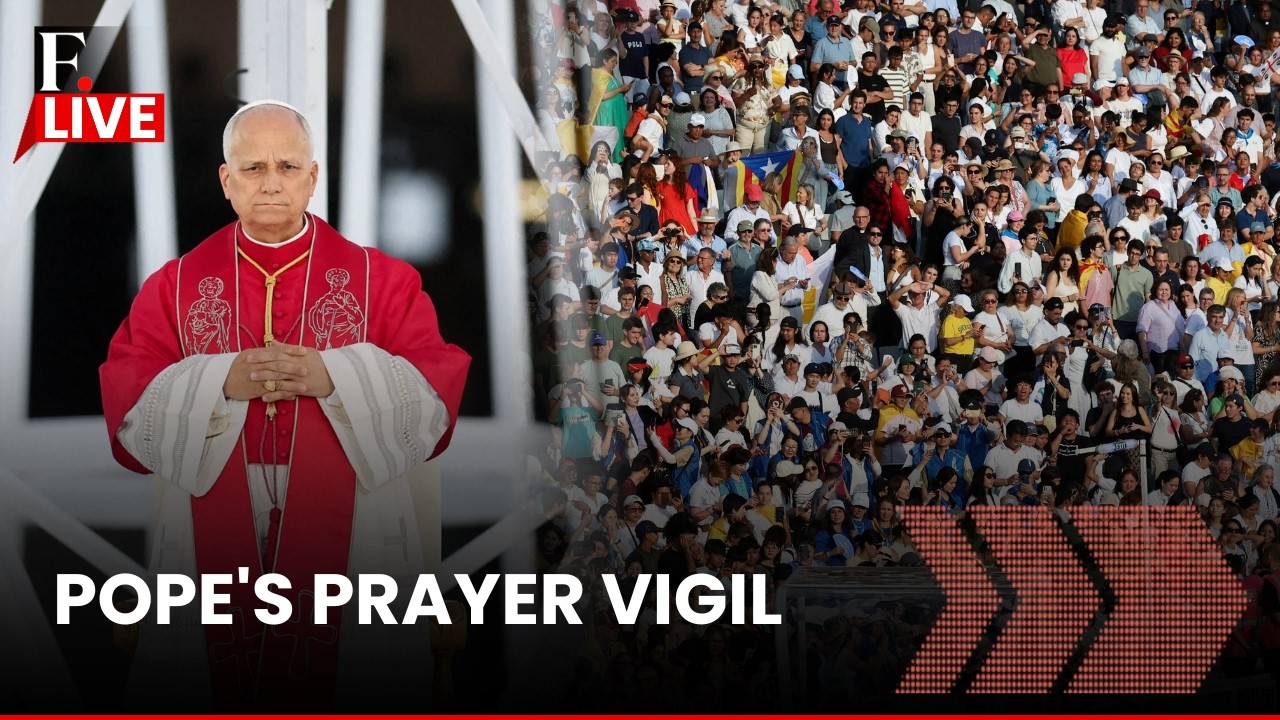 LIVE: Pope Leo XIV Leads Massive Prayer Vigil in Barcelona