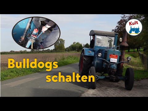 Geheimnis gelöst: unsynchronisiertes Getriebe schalten der Lanz Bulldog Traktoren - Sound inklusive!