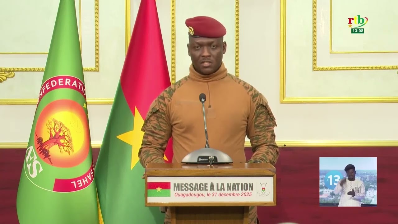 Adresse du nouvel an du Président du Faso: la Communication, la Justice, entre autres sujets abordés