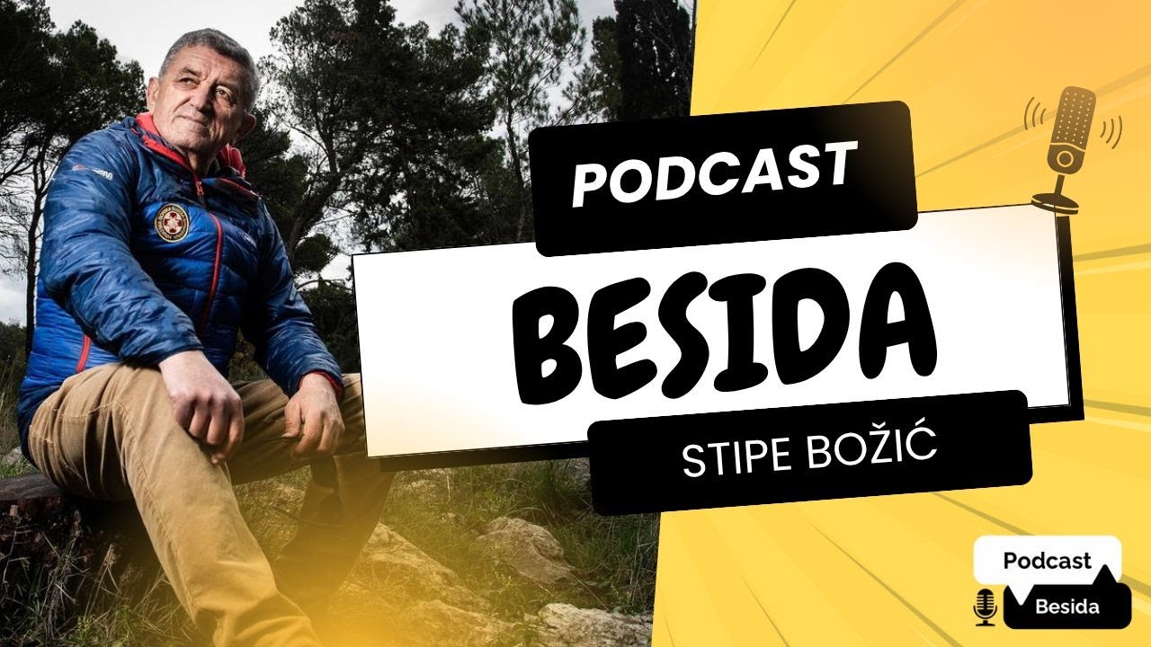 Stipe Božić: “Slijep sam se spuštao niz K2” | Podcast Besida #34 