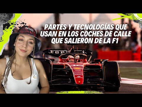 Partes y tecnologías que usan en los coches de calle que salieron de la F1 😱
