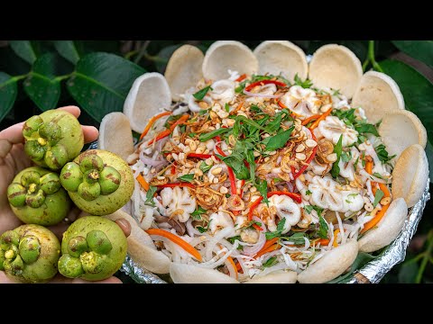 Gỏi gà măng cụt