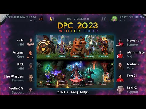 Another NA Team vs Fart Studios (game2) - DPC 2023 NA Winter Tour Division II
