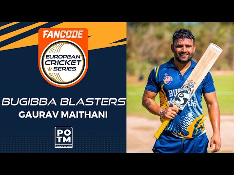 POTM: G.Maithani - Match 6 - MSW vs BBL | Highlights | FanCode ECS Malta, 2022 Day 2 | ECS22.632