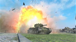 【ゆっくり実況】鉄拳制裁KV-1　(Wot 10戦目)