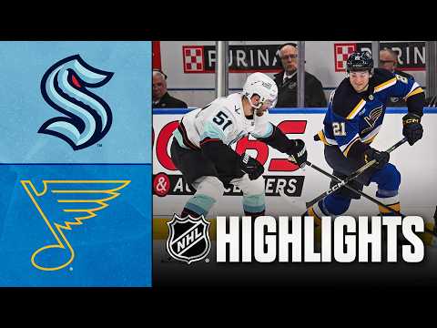 Kraken vs. Blues | NHL Highlights | February 26, 2026