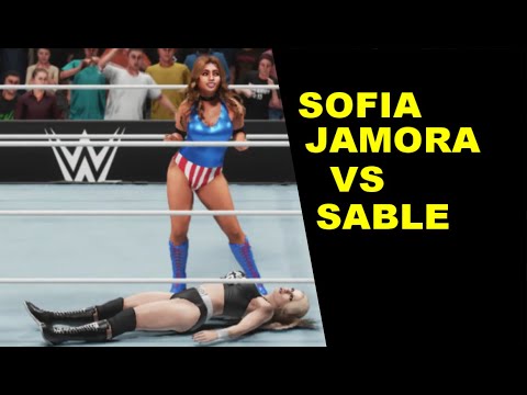 WWE 2K19 Sofia Jamora vs Sable - No Holds Cassic Match