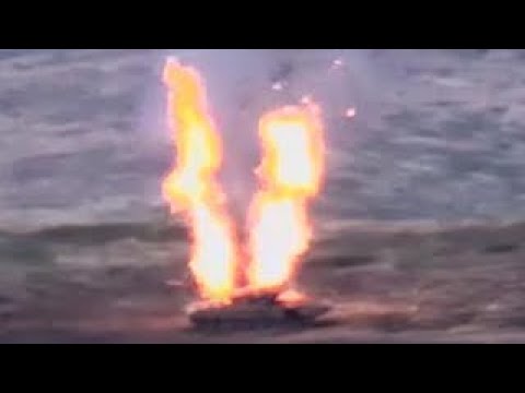 Armenia vs Azerbaijan War | Armenia destroyed the T-72 tank of Azerbaijan