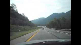 preview picture of video 'Drive to Thurmond, WV (Part 1)'