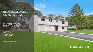 Redesigned Mill Cove Retreat | 75 Walnut Road, North Kingstown, RI