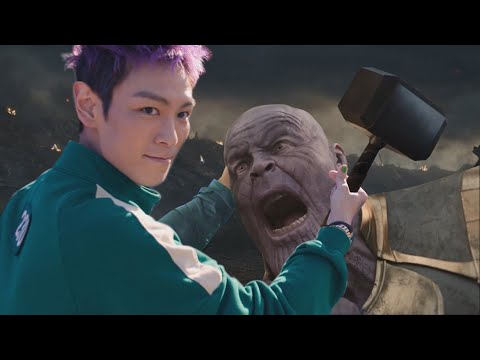 "Thanos" Lifts Thor's Hammer