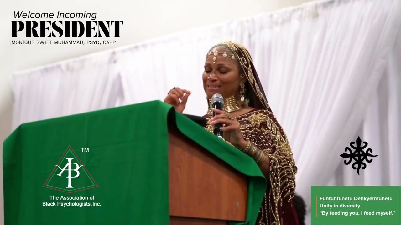 Welcome, Incoming President Monique Swift Muhammad, PsyD, CABP | Light the 🕯️for What’s Been Built.