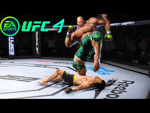 UFC4 Bruce Lee vs Marduk Tekken EA Sports UFC 4 - Epic Fight